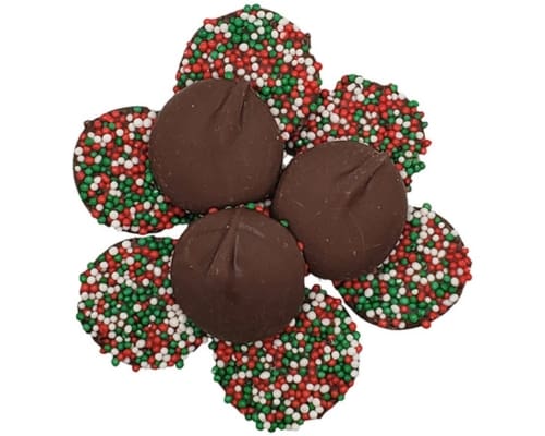 Repperts Christmas Nonpareils - Candy Retailer Repperts Christmas Nonpareils