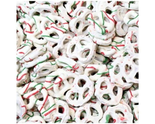 Zachary Christmas Drizzled Yogurt Pretzels - Candy Retailer Zachary Christmas Drizzled Yogurt Pretzels
