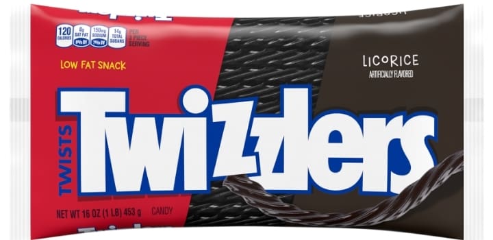 Black Licorice Twizzlers