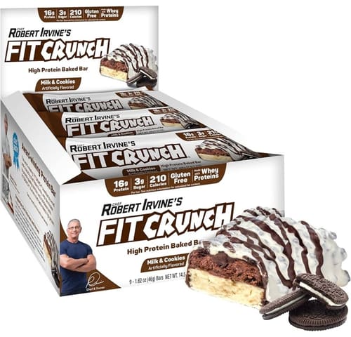 Milk Cookies Fit Crunch Protein Bars - Candy Retailer Milk Cookies Fit Crunch Protein Bars